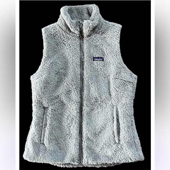 Patagonia Women's Gray Fleece Vest - Picture 1 of 7